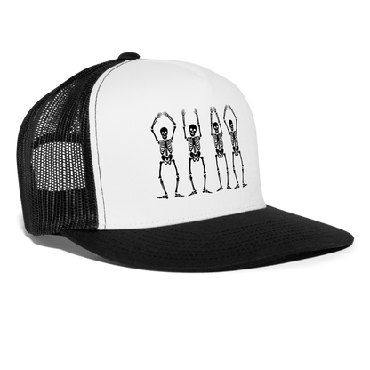 OHIO Skeletons Trucker Cap - white/black