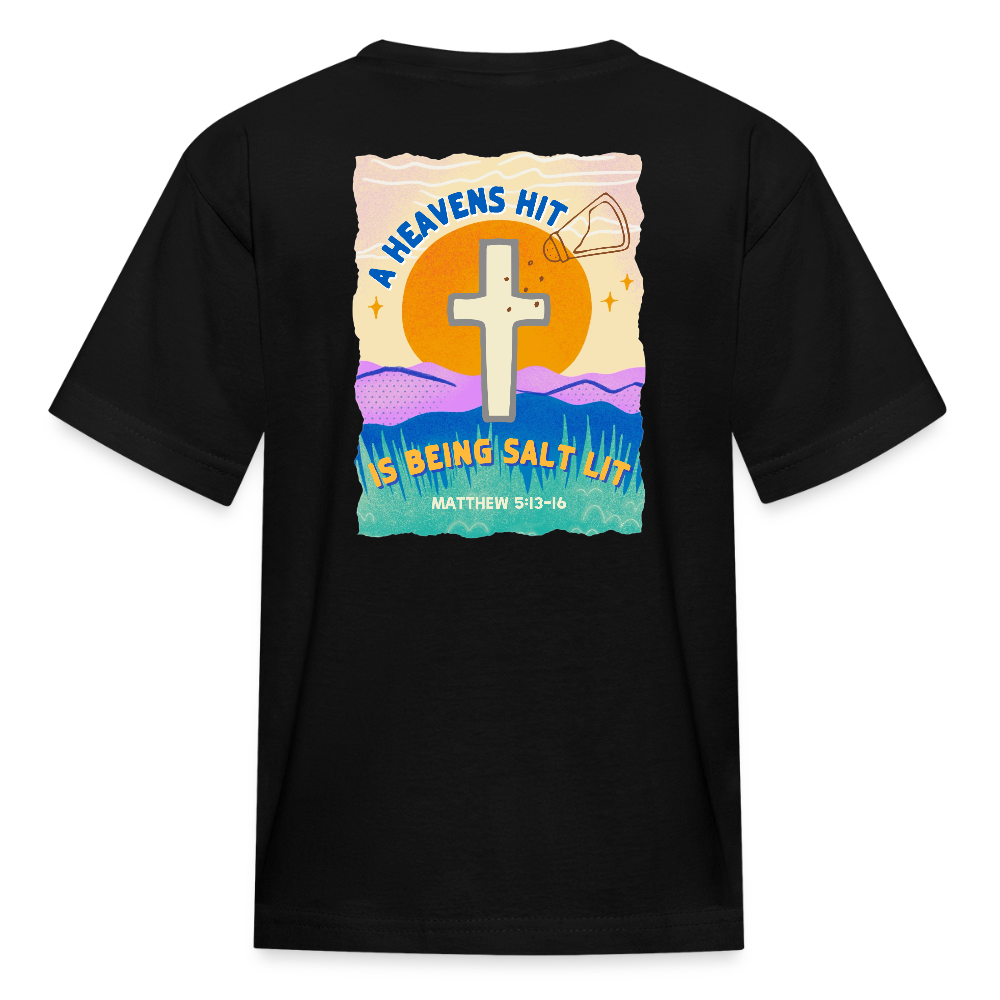 SALT LIT Kids' T-Shirt - black