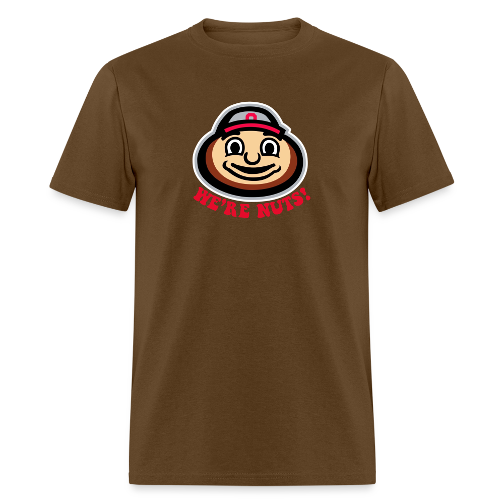 Brutus We're Nuts! Unisex Classic T-Shirt - brown