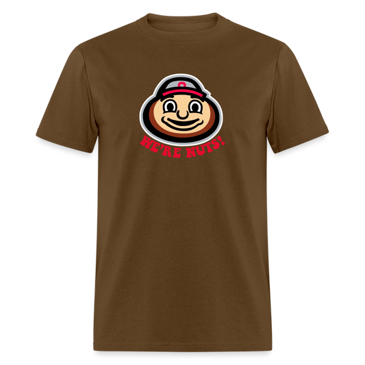 Brutus We're Nuts! Unisex Classic T-Shirt - brown