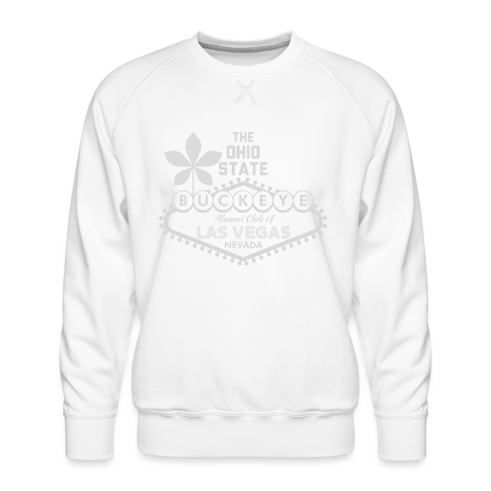 ALU BL 1 col Unisex Premium Sweatshirt - white