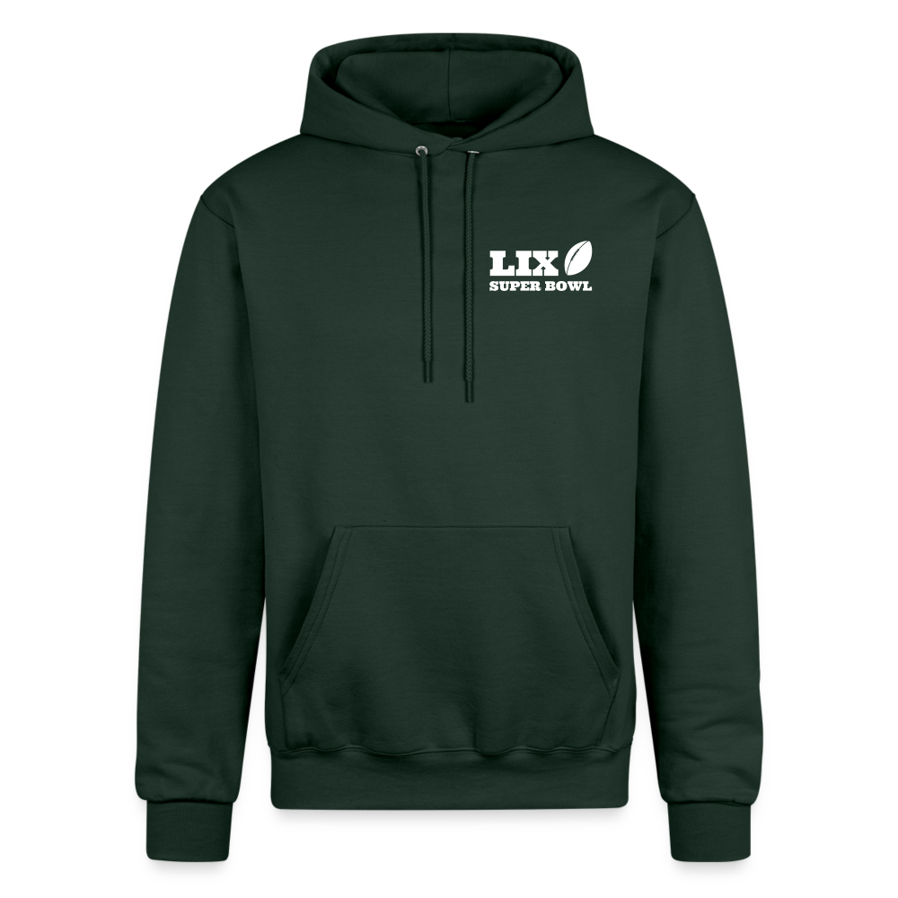 Fly Eagles Fly Champion Unisex Powerblend Hoodie - Dark Green