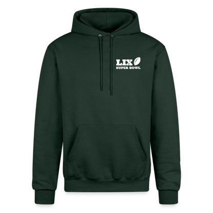 Fly Eagles Fly Champion Unisex Powerblend Hoodie - Dark Green