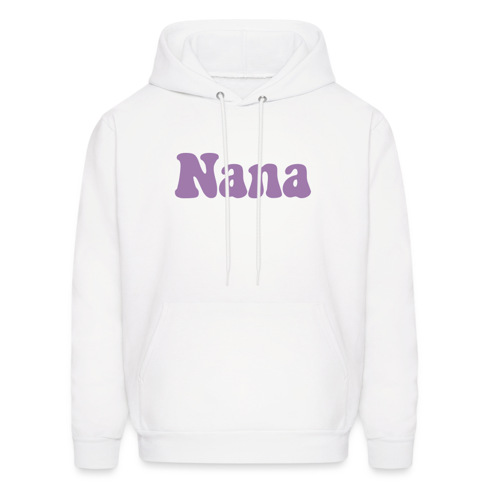 Nana Men's Hoodie - white