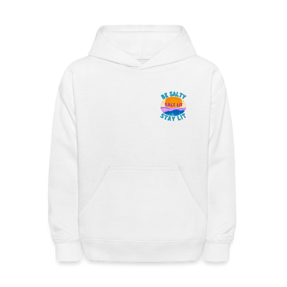 SALTLIT Kids' Hoodie - white
