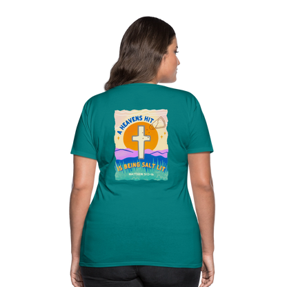 SALTLIT Scoop Neck - teal