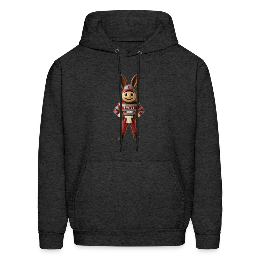 Brutus Bunny Men's Hoodie - charcoal grey