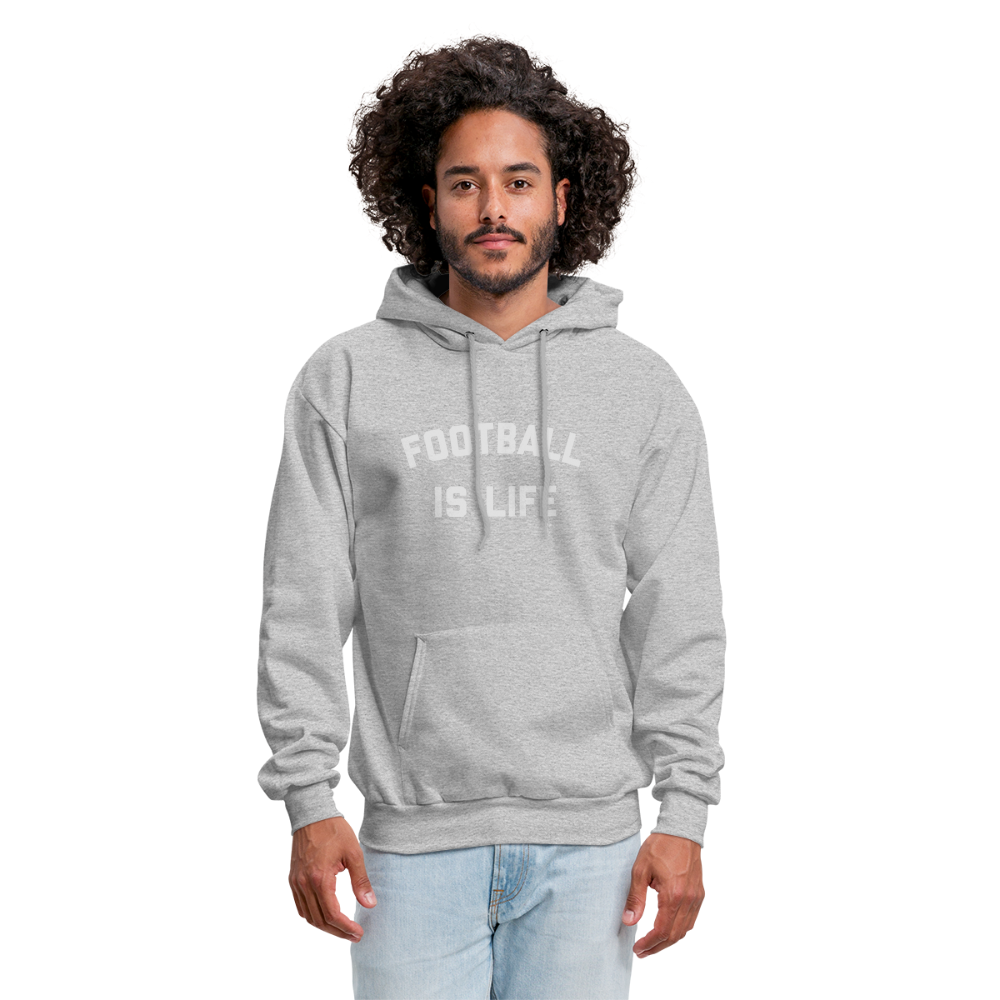 Men's Hoodie - heather gray