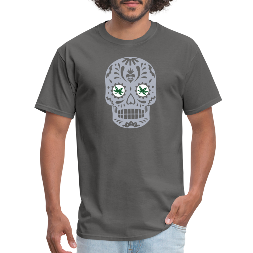 Sugar Skulls BuckEYES Unisex Classic T-Shirt - charcoal