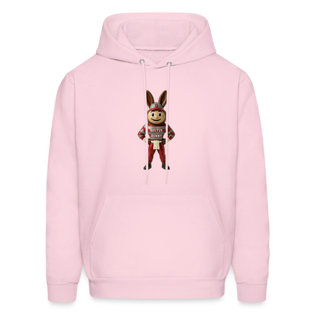 Brutus Bunny Men's Hoodie - pale pink