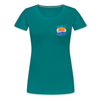 SALTLIT Scoop Neck - teal