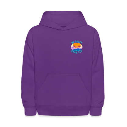 SALTLIT Kids' Hoodie - purple