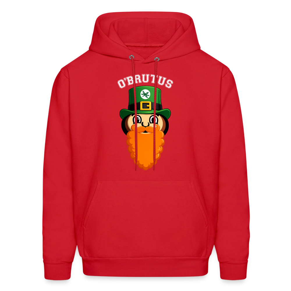 O'Brutus St. Patrick's Day Men's Hoodie - red