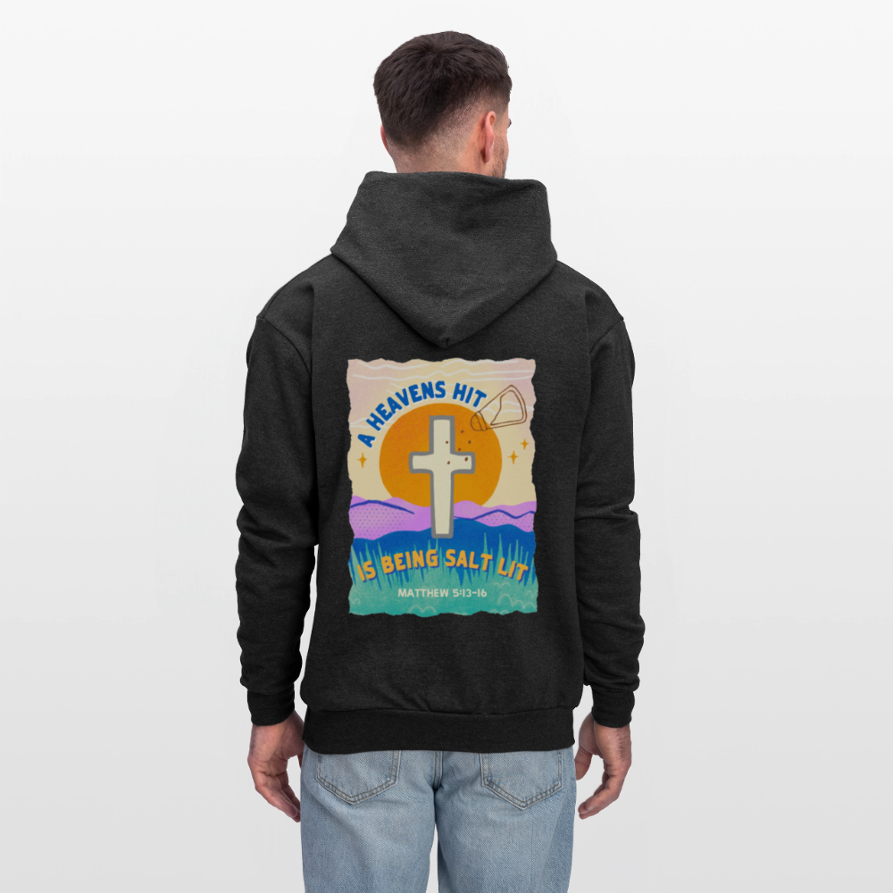 SALTLIT Men's Hoodie - charcoal grey