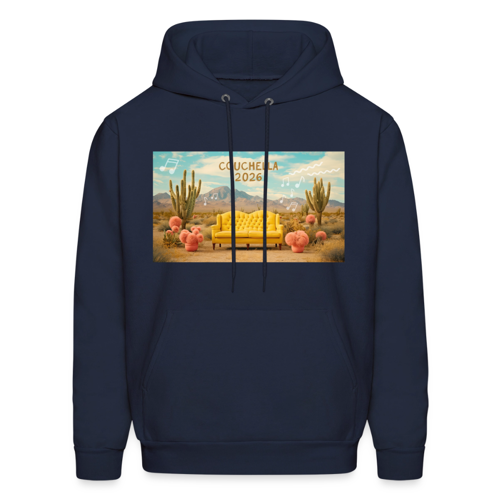 Couchella 2026 Men's Hoodie - navy