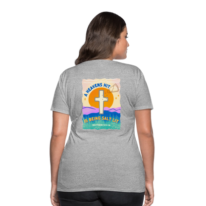 SALTLIT Scoop Neck - heather gray