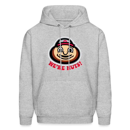 Brutus We're Nuts Men's Hoodie - heather gray