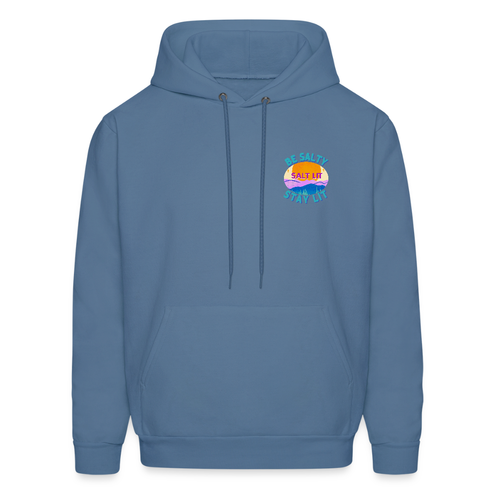SALTLIT Men's Hoodie - denim blue