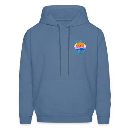 SALTLIT Men's Hoodie - denim blue