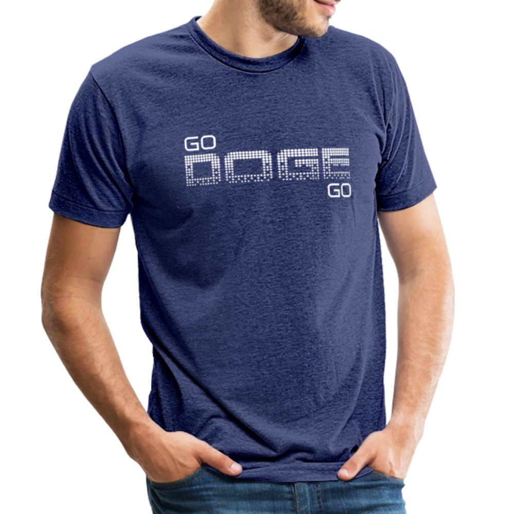 DOGE Unisex Tri-Blend T-Shirt - heather indigo