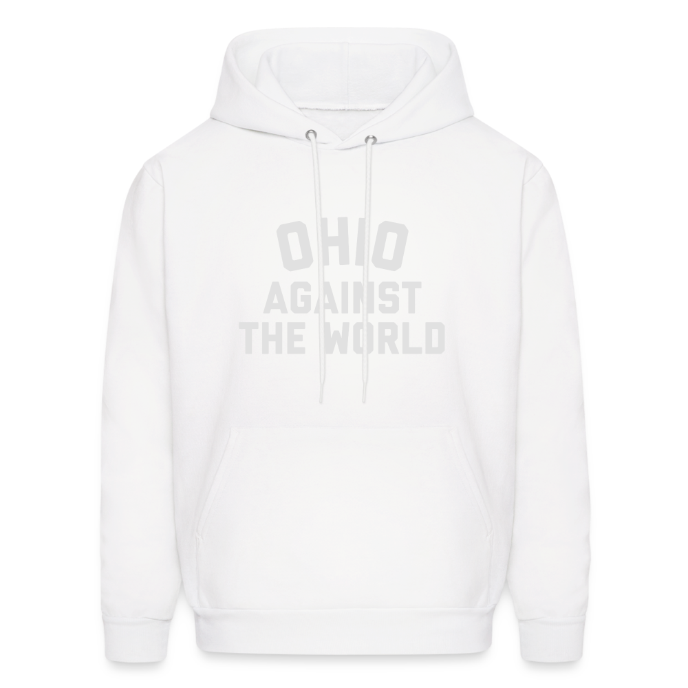 Ohio Against the World Men's Hoodie - white