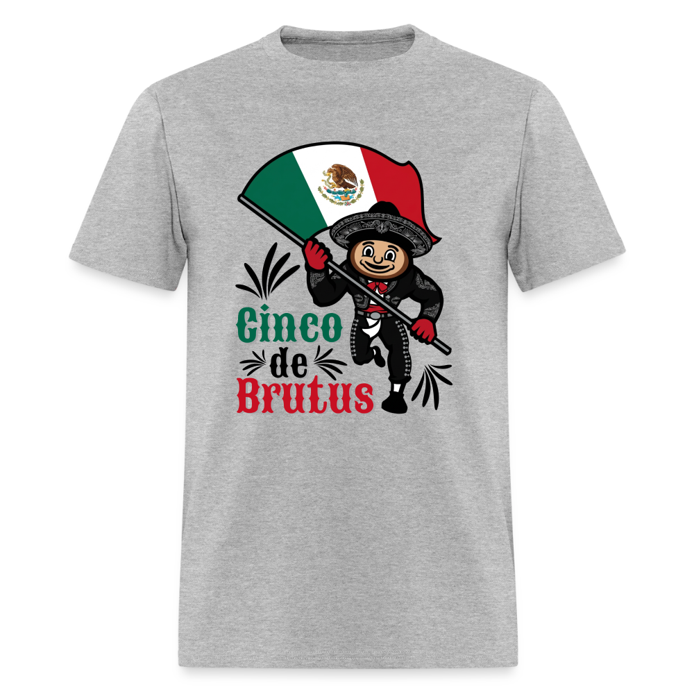 Cinco de Brutus Men's T-Shirt - heather gray