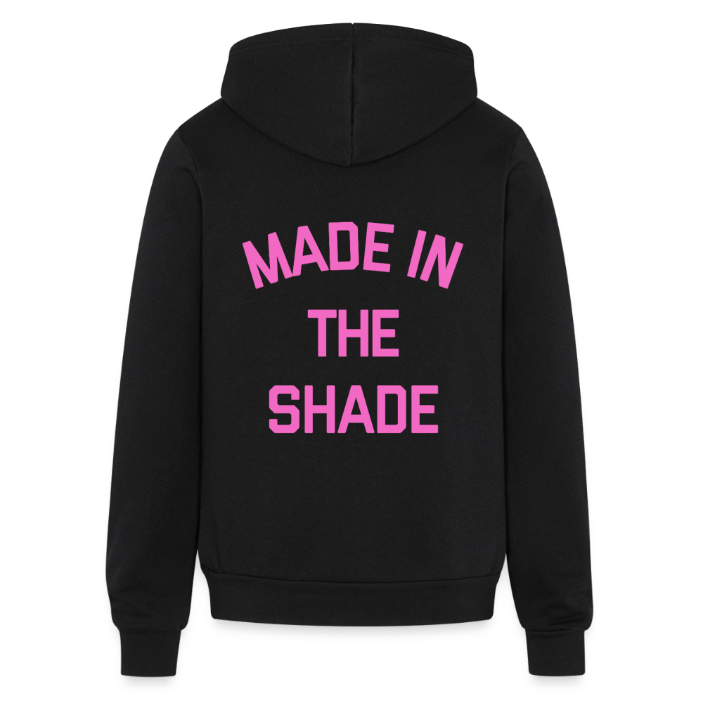 Made in the Shade Unisex Full Zip Hoodie - black