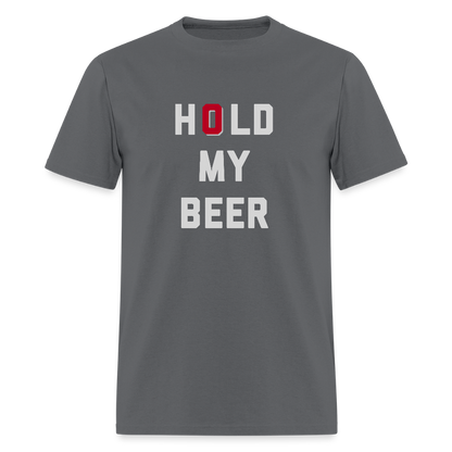 Hold My Beer Men's T-Shirt - charcoal