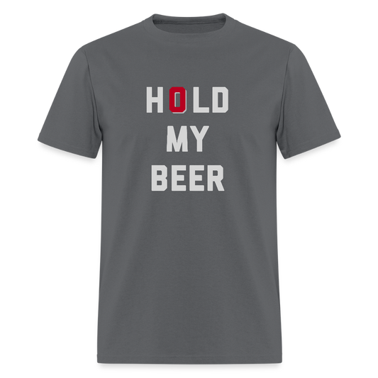 Hold My Beer Men's T-Shirt - charcoal