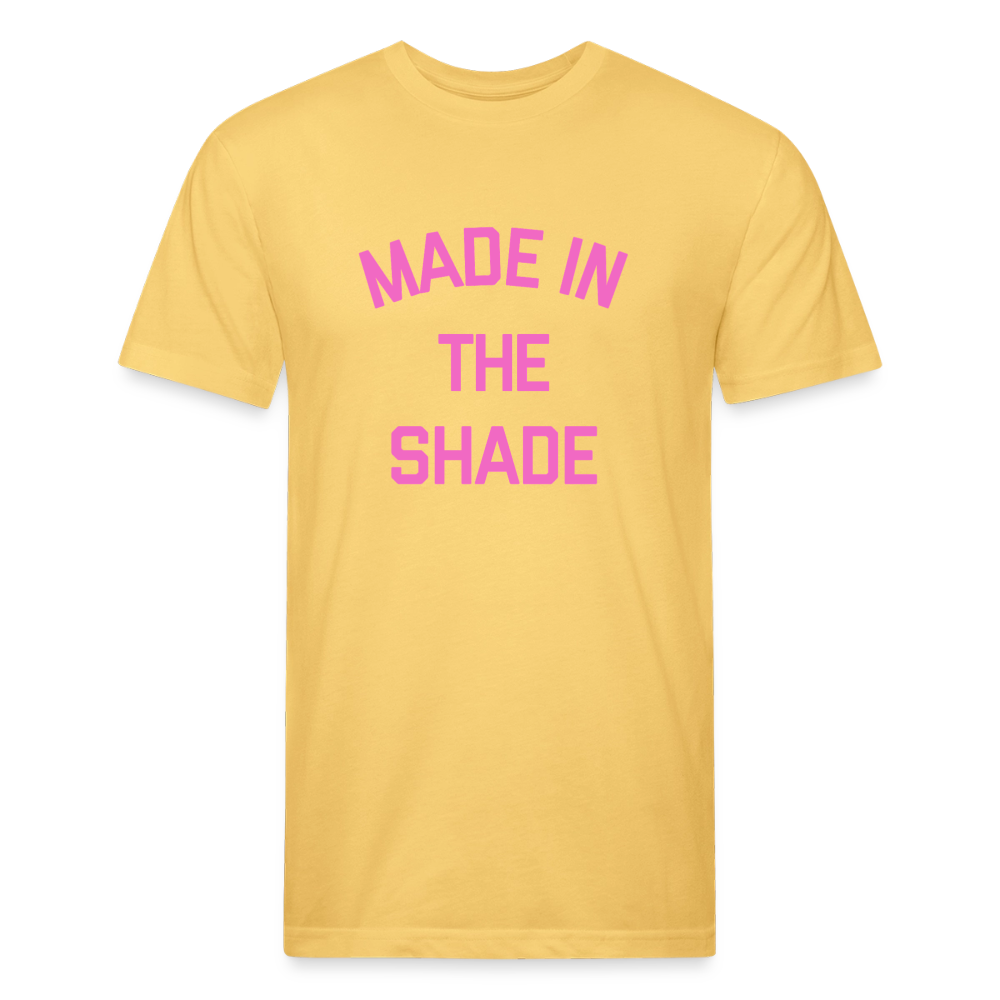 Made in the Shade Fitted Cotton/Poly T-Shirt - pastel yellow
