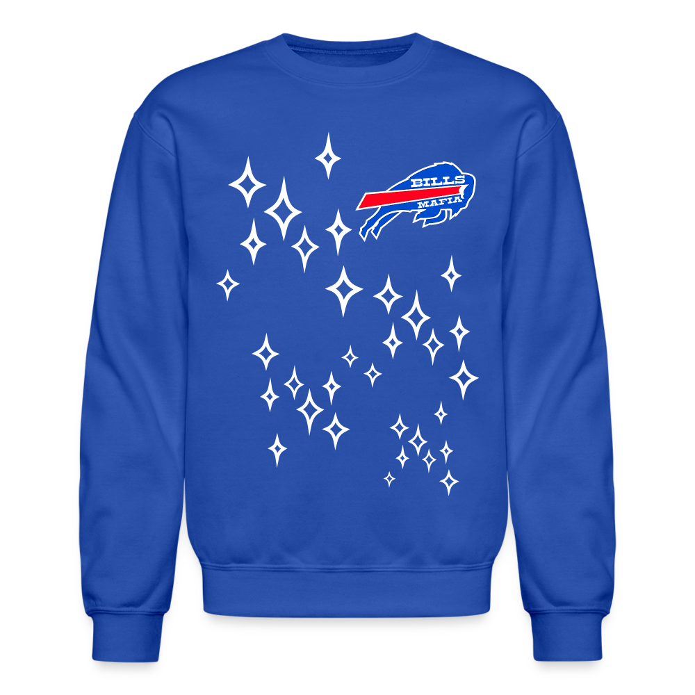 Buffalo BIils Mafia Crewneck Sweatshirt - royal blue