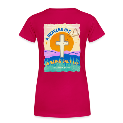 SALTLIT Scoop Neck - dark pink