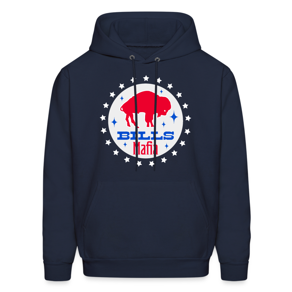 Buffalo Bills Mafia Red Vintage Vintage Men's Hoodie - navy