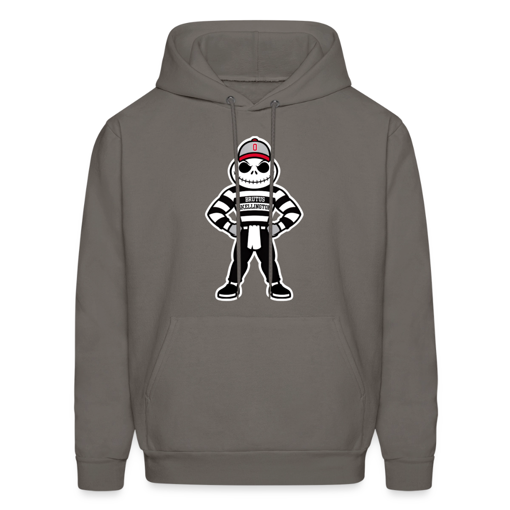 Brutus Skellington Men's Hoodie - asphalt gray
