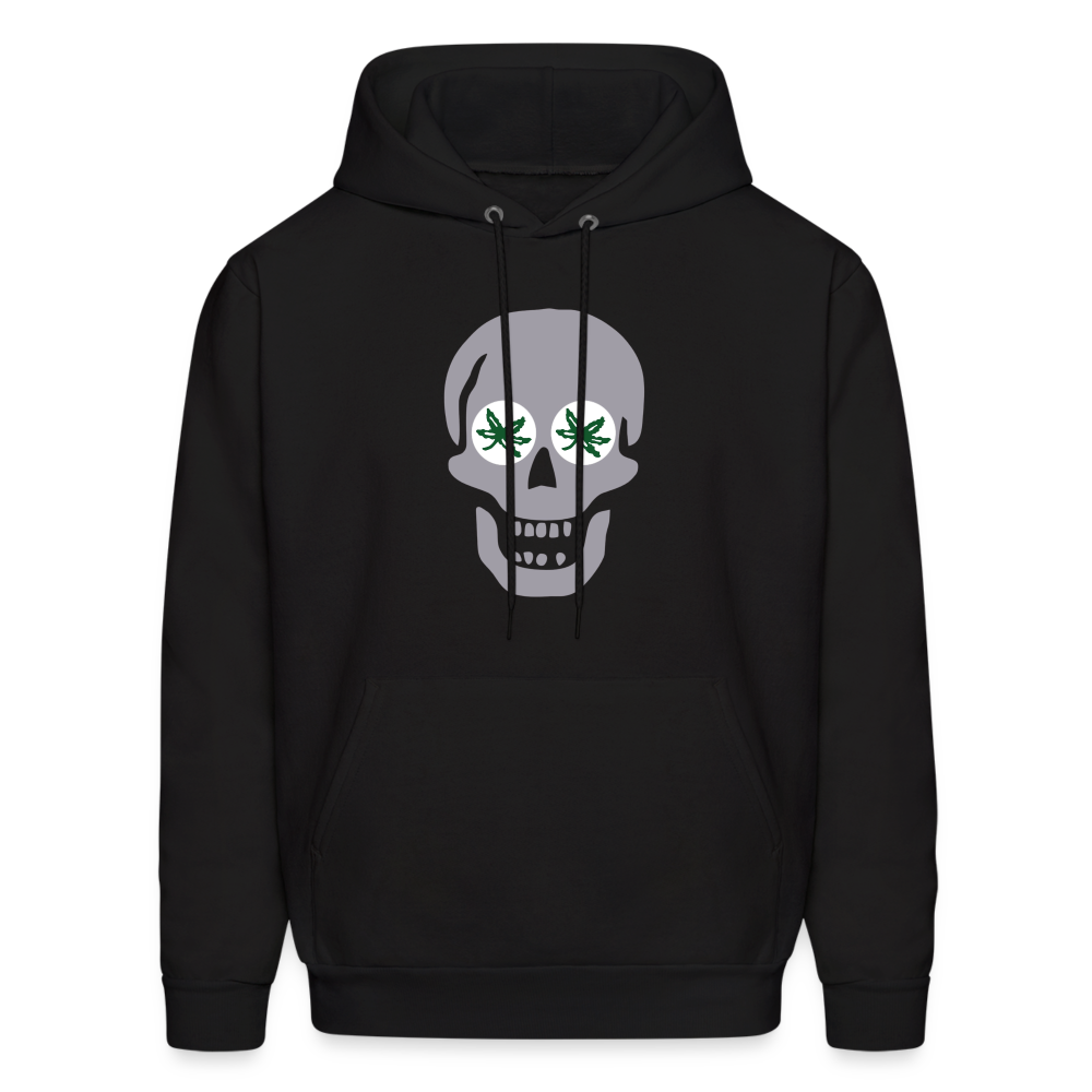 Skull BuckEYES Men's Hoodie - black