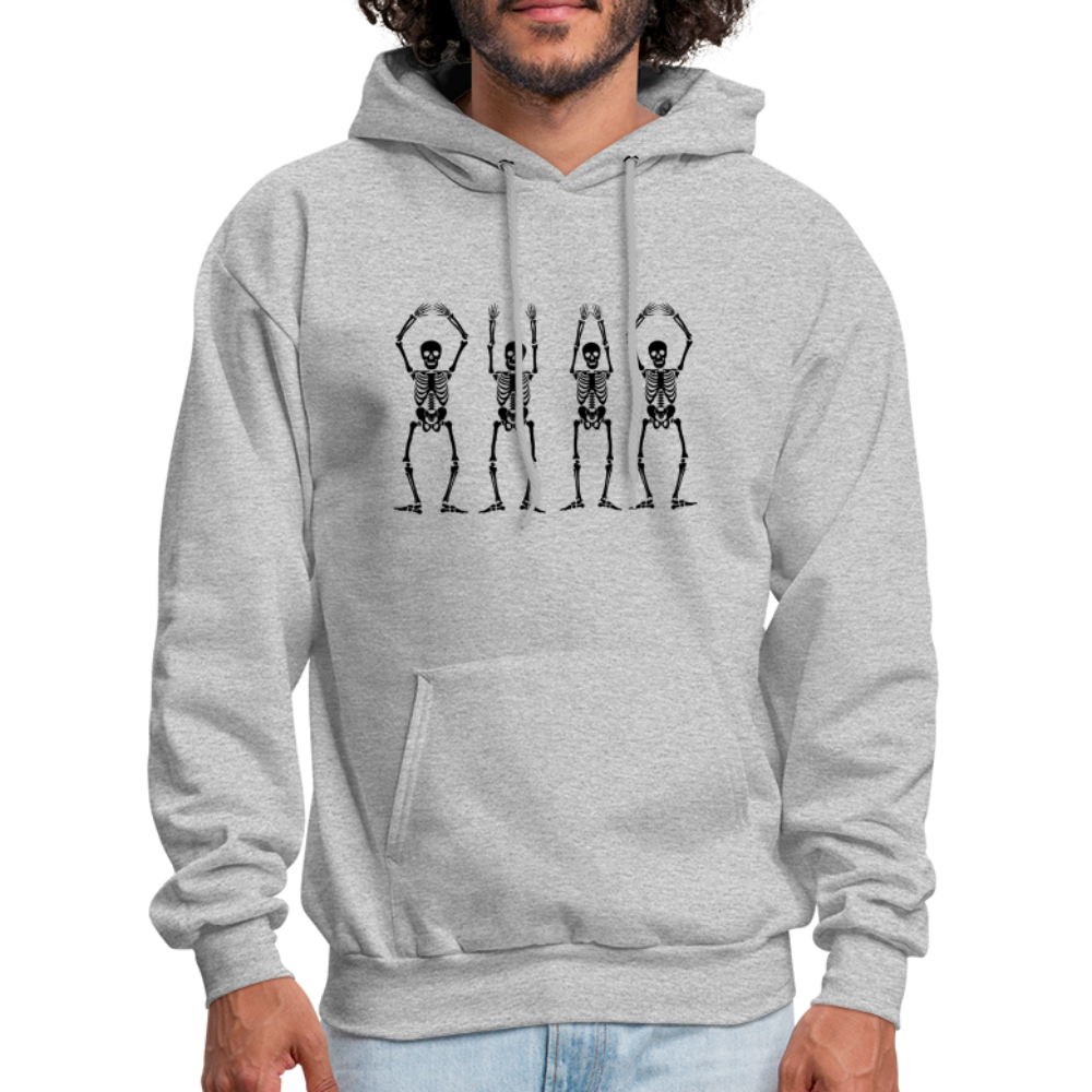 OHIO Skeletons Men's Hoodie - heather gray