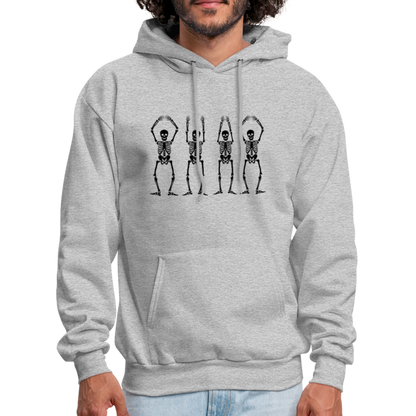 OHIO Skeletons Men's Hoodie - heather gray