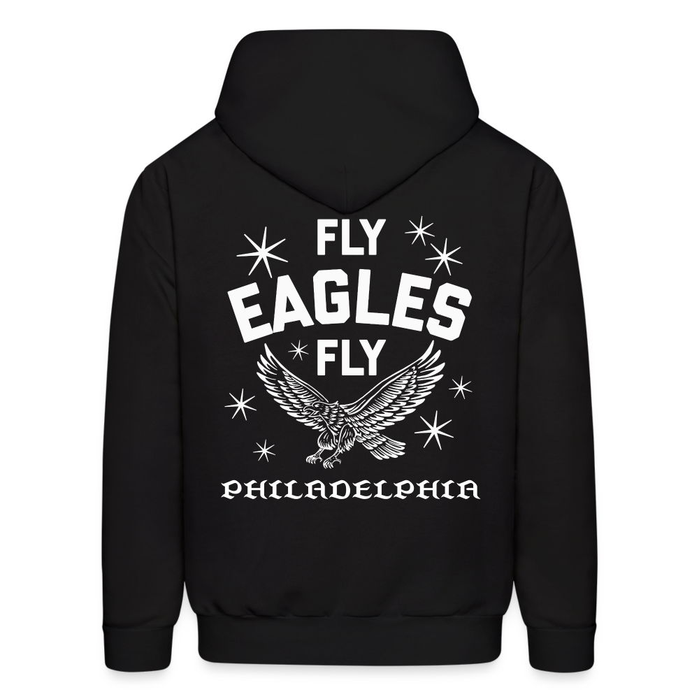 Fly Eagles Fly Men's Hoodie - black