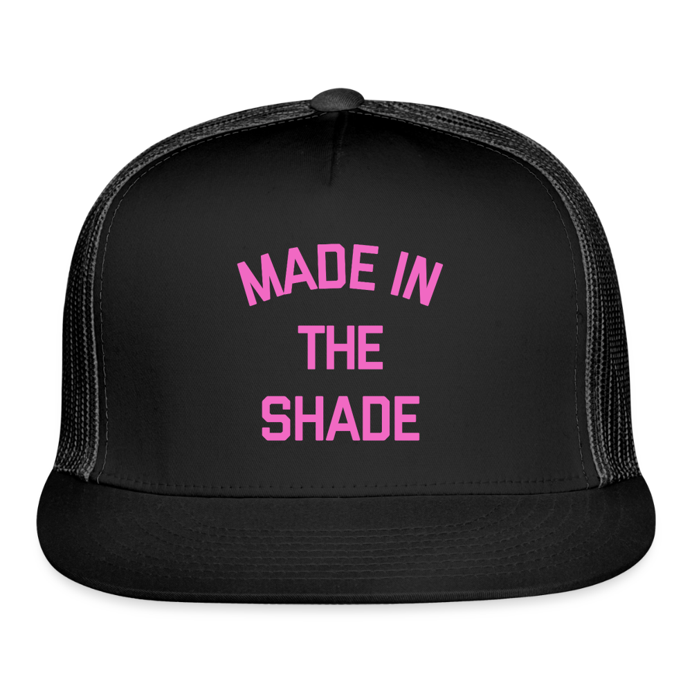 Made in the Shade Trucker Hat - black/black