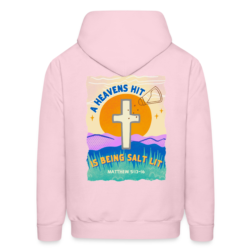 SALTLIT Men's Hoodie - pale pink