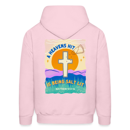 SALTLIT Men's Hoodie - pale pink