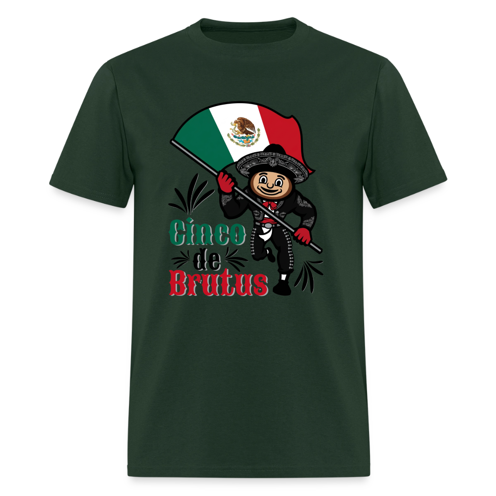 Cinco de Brutus Men's T-Shirt - forest green