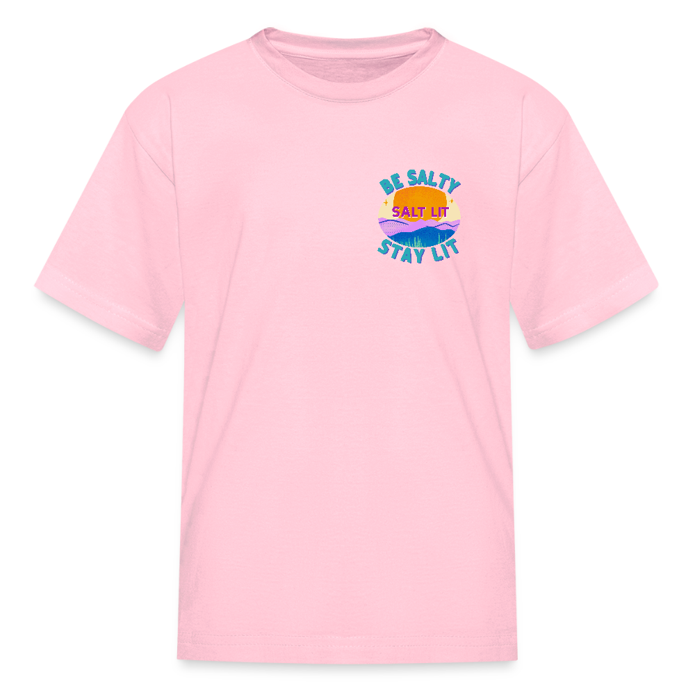 SALT LIT Kids' T-Shirt - pink