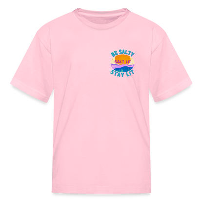 SALT LIT Kids' T-Shirt - pink