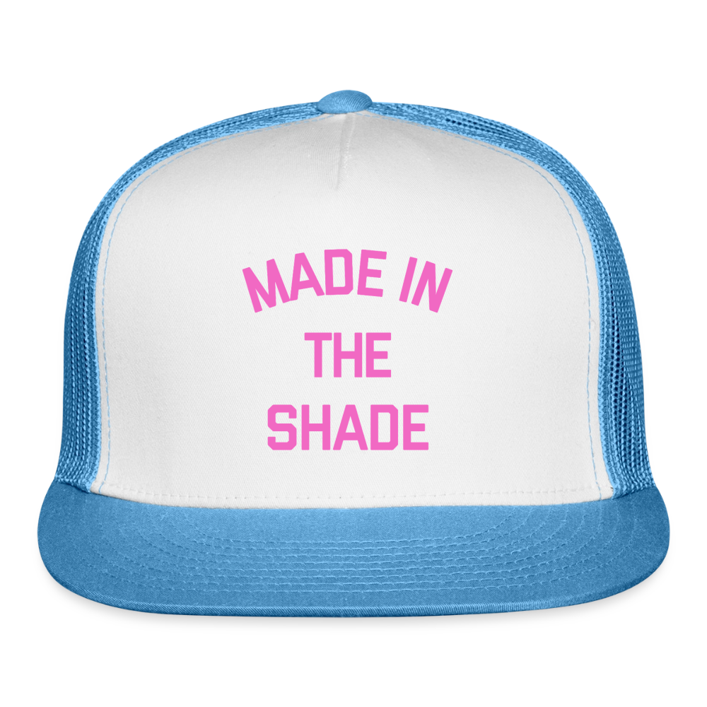 Made in the Shade Trucker Hat - white/blue