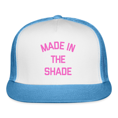 Made in the Shade Trucker Hat - white/blue