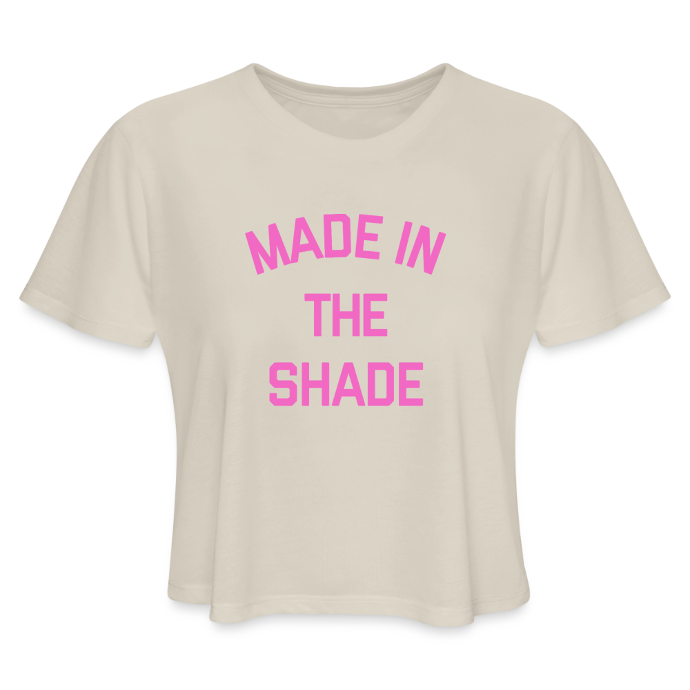 Made in the Shade Women's Cropped T-Shirt - dust