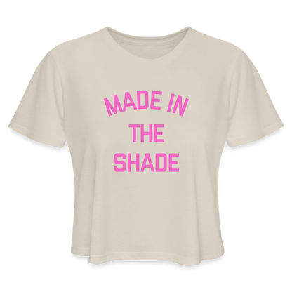Made in the Shade Women's Cropped T-Shirt - dust