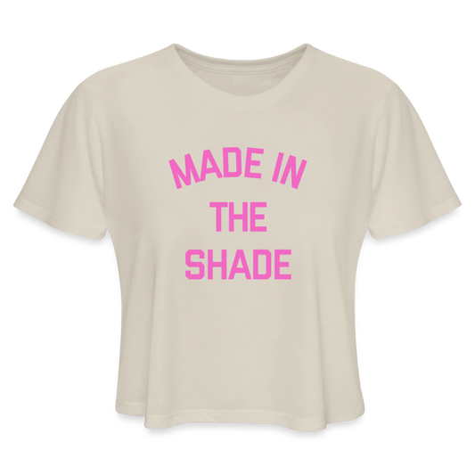 Made in the Shade Women's Cropped T-Shirt - dust