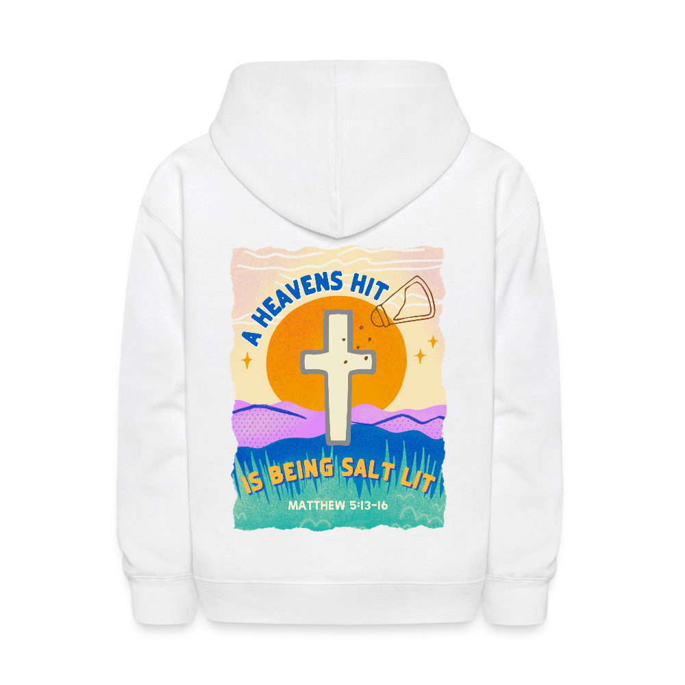 SALTLIT Kids' Hoodie - white